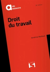 Droit du travail - Sandrine Maillard