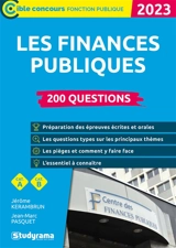 Les finances publiques : 200 questions, cat. A, cat. B : 2023 - Jérôme Kerambrun