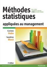 Méthodes statistiques appliquées au management : livre + eText + plateforme e-learning : MyMathLab version française - Corrine Hahn