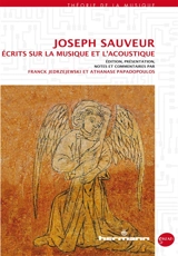 Joseph Sauveur : écrits sur la musique et l'acoustique - Joseph Sauveur