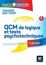 QCM de logique et tests psychotechniques : 680 QCM - Valérie Béal