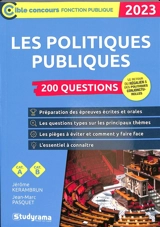 Les politiques publiques : 200 questions, cat. A, cat. B : 2023 - Jérôme Kerambrun