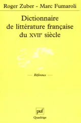 Dictionnaire de littérature française du XVIIe siècle