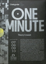 One minute : l'intégrale - Thierry Crouzet