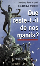 Que reste-t-il de nos manifs ? - Hélène Fontanaud