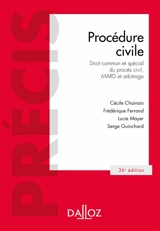 Procédure civile : droit commun et spécial du procès civil, Mard et arbitrage