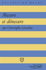 Mesure et démesure - Christophe Cervellon