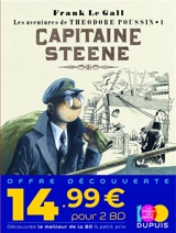 Bipack Théodore Poussin T2 + T1 offert - Frank Le Gall