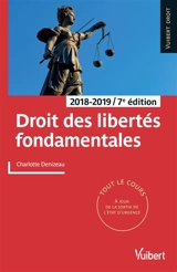 Droit des libertés fondamentales : 2018-2019 - Charlotte Denizeau