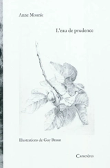 L'eau de prudence - Anne Mounic