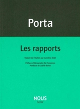 Les rapports - Antonio Porta
