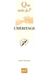 L'héritage - Anne Gotman