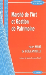 Marché de l'art et gestion de patrimoine - Henri Mahé de Boislandelle