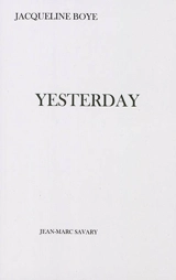 Yesterday - Jacqueline Boyé