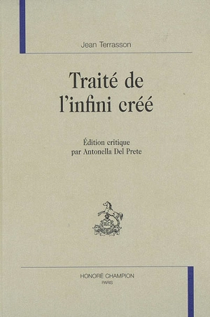 Traité de l'infini créé - Jean Terrasson