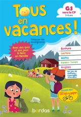 Tous en vacances ! GS vers le CP, 5-6 ans - Delphine Bolin