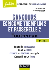 Concours Ecricome Tremplin 2 et Passerelle 2 : tout-en-un - Marie-Virginie Speller