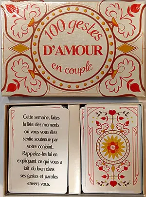 100 GESTES D AMOUR EN COUPLE - AU COEUR DU FOYER