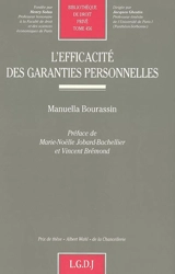 L'efficacité des garanties personnelles - Manuella Bourassin