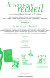 Nouveau recueil (Le), n° 80. Le souci de la beauté