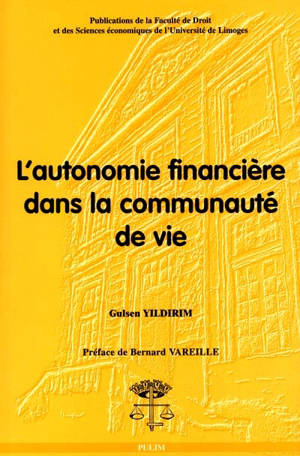 L'autonomie financière dans la communauté de vie - Gulsen Yildirim