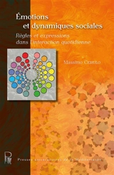 Emotions et dynamiques sociales : règles et expressions dans l'interaction quotidienne - Massimo Cerulo