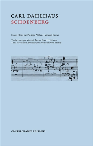 Schoenberg - Carl Dahlhaus