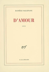D'amour - Danièle Sallenave