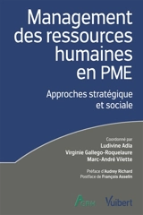 Management des ressources humaines en PME : approches stratégiques et sociales