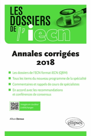 Annales corrigées 2018 - Alban Deroux