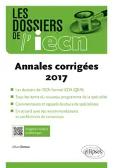 Annales corrigées 2017 - Alban Deroux