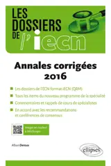 Annales corrigées 2016 - Alban Deroux