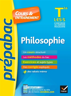 Philosophie terminale L, ES, S : conforme au dernier programme - Patrick Ghrenassia