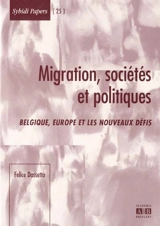 Migrations, sociétés et politiques - Felice Dassetto