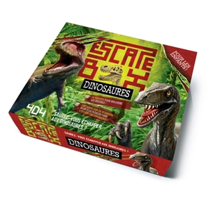 Escape box dinosaures : saurez-vous échapper aux dinosaures ? - Frédéric Dorne