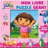 Mon livre puzzle géant : Dora l'exploratrice - Nickelodeon