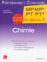 Chimie MP MP*, PT PT*, 2e année : le tout-en-un : conforme au nouveau programme - Pierre Grécias