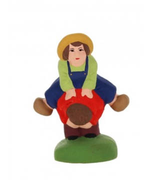 Santon Saute-mouton 7 cm, nouveauté 2022 - CARBONEL