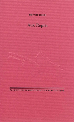 Aux replis - Benoît Reiss