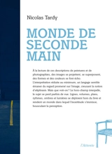 Monde de seconde main - Nicolas Tardy