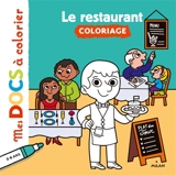 Le restaurant : coloriage - Lucie Voisin