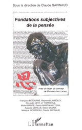 Fondations subjectives de la pensée : avec un index du concept de pensée chez Lacan