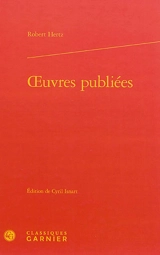 Oeuvres publiées - Robert Hertz