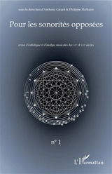 Pour les sonorités opposées, n° 1