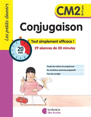 Conjugaison CM2, 10-11 ans : 29 séances de 20 minutes - Brigitte Guigui