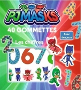 Pjmasks : les chiffres : 40 gommettes - Milkids