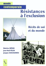 Résistances à l'exclusion : récits de soi et du monde - Béatrice Mésini