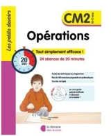 Opérations CM2, 10-11 ans : 24 séances de 20 minutes - Pierre Tribouillard