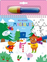 Hiver : je colorie avec de l'eau - Isabelle Nicolle