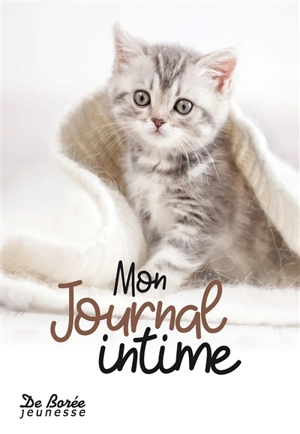 Mon journal intime : chat - Christel Durantin
